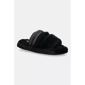 Tommy Hilfiger papuci de casă HILFIGER FUR SLIPPER imagine