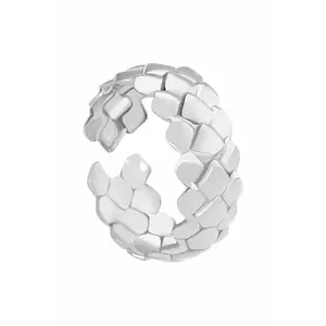 Lilou inel placat cu argint Snake imagine