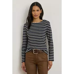 Lauren Ralph Lauren longsleeve din bumbac imagine