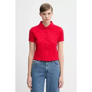 Calvin Klein Jeans cardigan din bumbac imagine