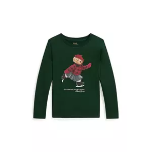 Polo Ralph Lauren longsleeve din bumbac pentru copii imagine