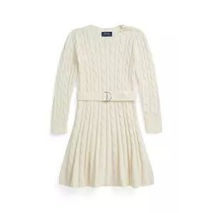 Polo Ralph Lauren rochie din bumbac pentru copii imagine