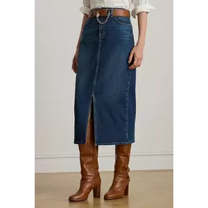 Lauren Ralph Lauren fustă jeans imagine