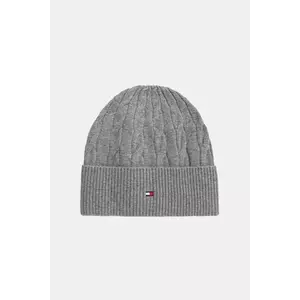Tommy Hilfiger pălărie din amestec de lână imagine