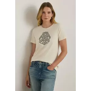 Lauren Ralph Lauren tricou din bumbac imagine