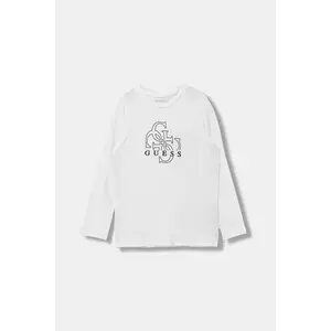 Guess longsleeve din bumbac pentru copii imagine
