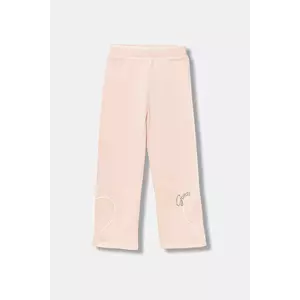 Guess pantaloni de trening din bumbac pentru copii imagine