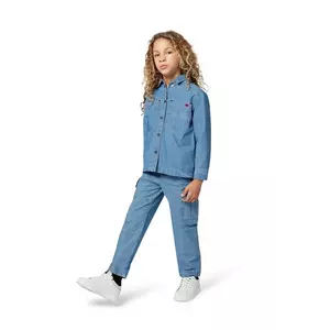 HUGO cămașă din denim pentru copii imagine