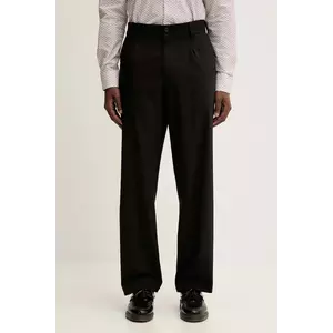 HUGO pantaloni din amestec de lână Flips251X imagine