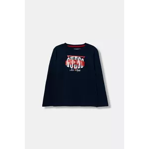 Guess longsleeve din bumbac pentru copii imagine
