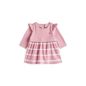 Tommy Hilfiger rochie de bumbac pentru bebeluși imagine