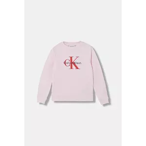 Calvin Klein Jeans hanorac de bumbac pentru copii imagine