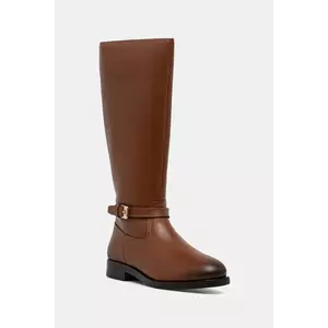 Tommy Hilfiger ghete de piele TH BUCKLE RIDING LTHR LONG BOOT imagine