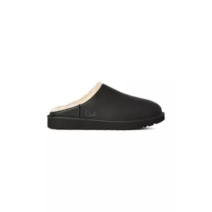 UGG papuci din piele Classic Slip-On Noir imagine