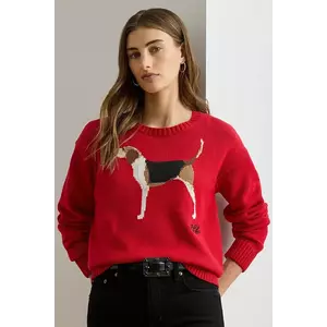 Lauren Ralph Lauren pulover de bumbac imagine