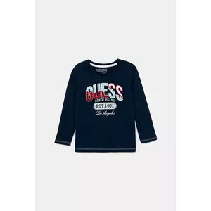 Guess longsleeve din bumbac pentru copii imagine