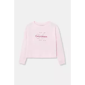 Calvin Klein Jeans hanorac de bumbac pentru copii imagine