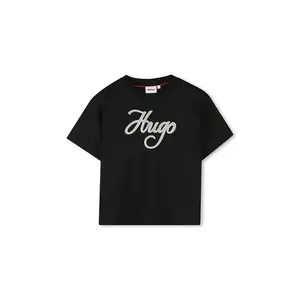 HUGO tricou de bumbac pentru copii imagine