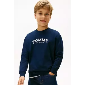 Tommy Hilfiger longsleeve din bumbac pentru copii imagine