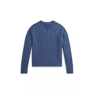 Polo Ralph Lauren pulover de bumbac pentru copii imagine