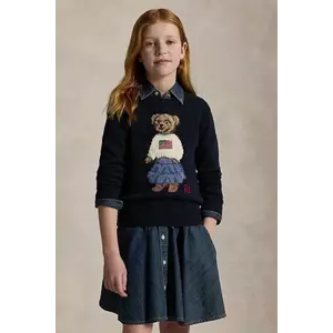 Polo Ralph Lauren pulover de bumbac pentru copii imagine