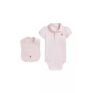 Polo Ralph Lauren body din bumbac pentru bebeluși imagine
