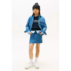 Tommy Hilfiger fustă denim pentru copii imagine