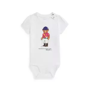Polo Ralph Lauren body din bumbac pentru bebeluși imagine
