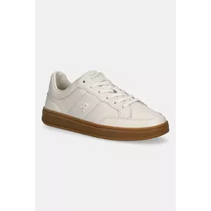 Tommy Hilfiger sneakers din piele TH HERITAGE COURT SNEAKER LTR imagine