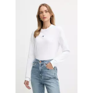 Calvin Klein Jeans longsleeve din bumbac imagine
