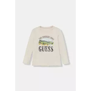 Guess longsleeve din bumbac pentru copii imagine