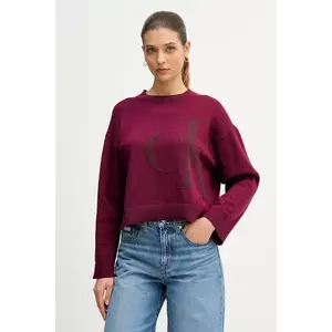 Calvin Klein Jeans pulover de bumbac imagine