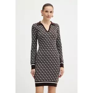 Guess rochie din amestec de lână AUBREY imagine