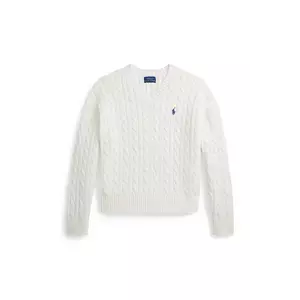 Polo Ralph Lauren pulover de bumbac pentru copii imagine