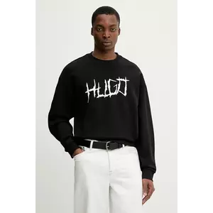 HUGO Blue hanorac de bumbac Namenex imagine