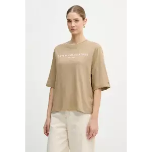 Tommy Hilfiger tricou din bumbac imagine