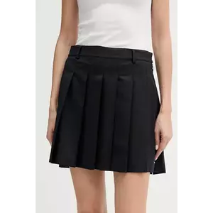 Tommy Hilfiger fustă cu lână imagine