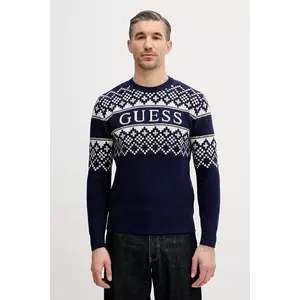 Guess pulover din amestec de lână imagine