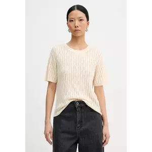 Patrizia Pepe pulover din amestec de lână imagine