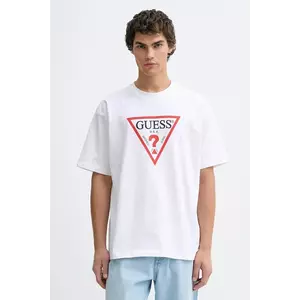 Guess Jeans tricou din bumbac imagine