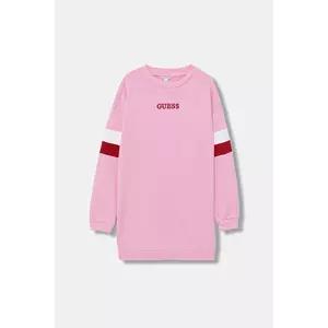Guess rochie din bumbac pentru copii imagine