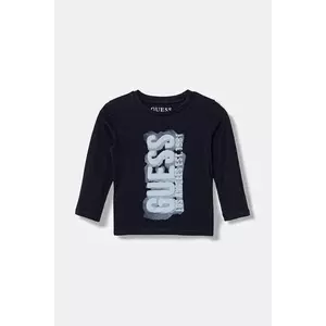 Guess longsleeve din bumbac pentru copii imagine