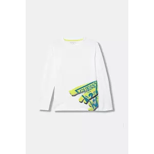 Guess longsleeve din bumbac pentru copii imagine