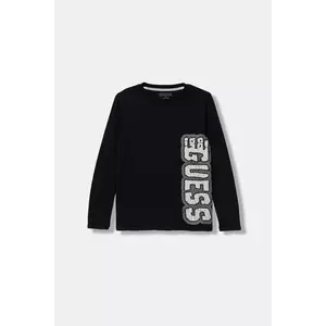 Guess longsleeve din bumbac pentru copii imagine
