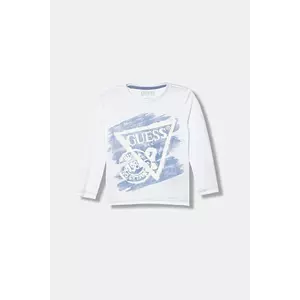 Guess longsleeve din bumbac pentru copii imagine