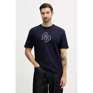 Guess tricou din bumbac imagine