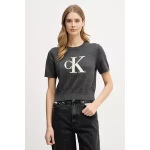 Calvin Klein Jeans tricou din bumbac imagine