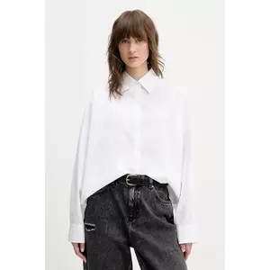 HUGO Blue cămașă din bumbac Edafne_B imagine