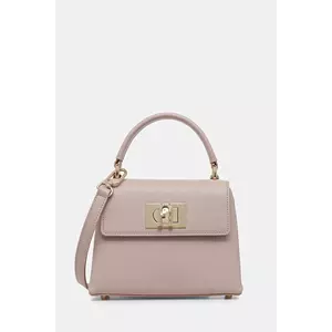 Furla poșetă de piele Mini Top Handle imagine