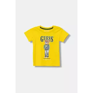 Guess tricou de bumbac pentru copii imagine